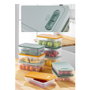 Hermia Set de Cajas de Almacenaje 9 Piezas Plástico Sin BPA